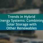 Trends in Hybrid Energy Systems: Combining Solar Storage with Other Renewables